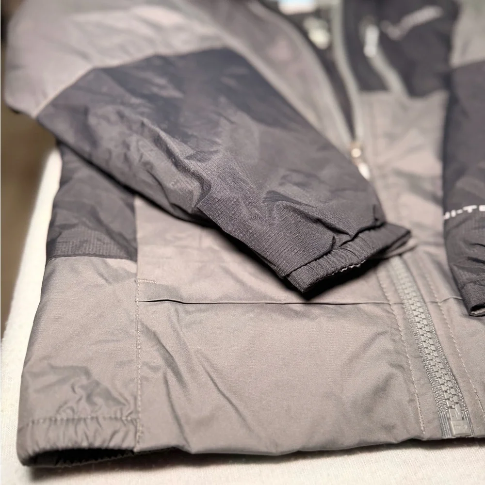 Columbia Kids Two-Tone Gray Raincoat